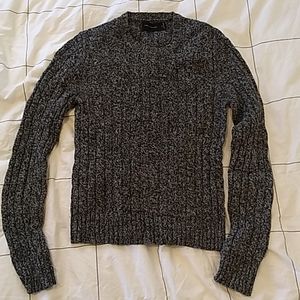 Grey cable knit Limited sweater - sz M